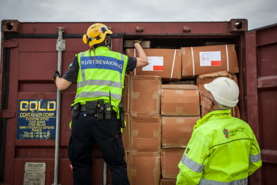 Control of container