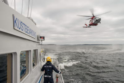 Övning med Sjöfartsverket