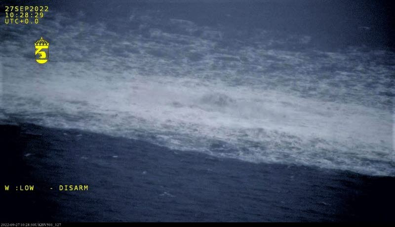 Gasutsläpp i Östersjön från Nord Stream