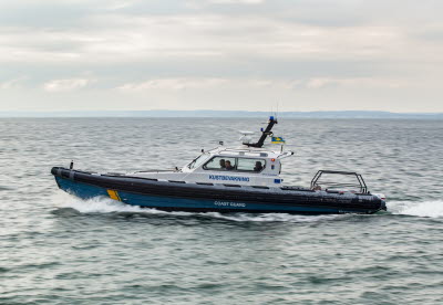 Högfartsbåt KBV 474 till havs